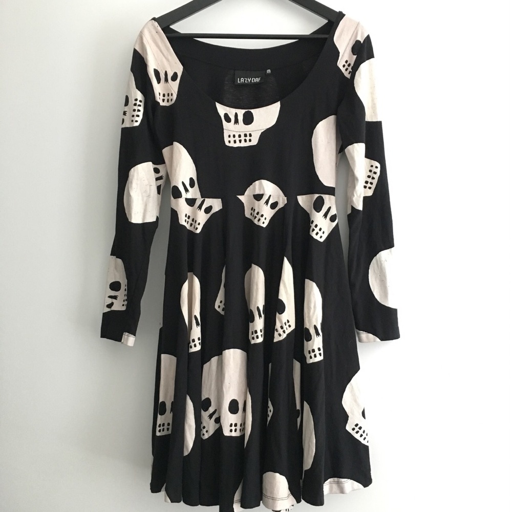 Lazy Oaf Skull Print Dress